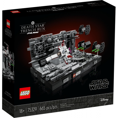 LEGO STAR WARS Death Star™ Trench Run Diorama 2022